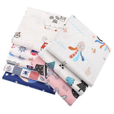 Animals Pattern Pure Hometextile Fabric Cotton Printed 100% Cotton Fabric Bundle